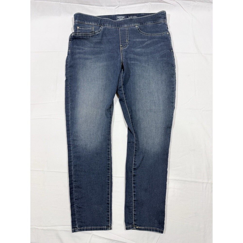 Signature Levi Strauss Totally Shaping Pull-On Skinny Jeans 16M 33x30 Gold Tag